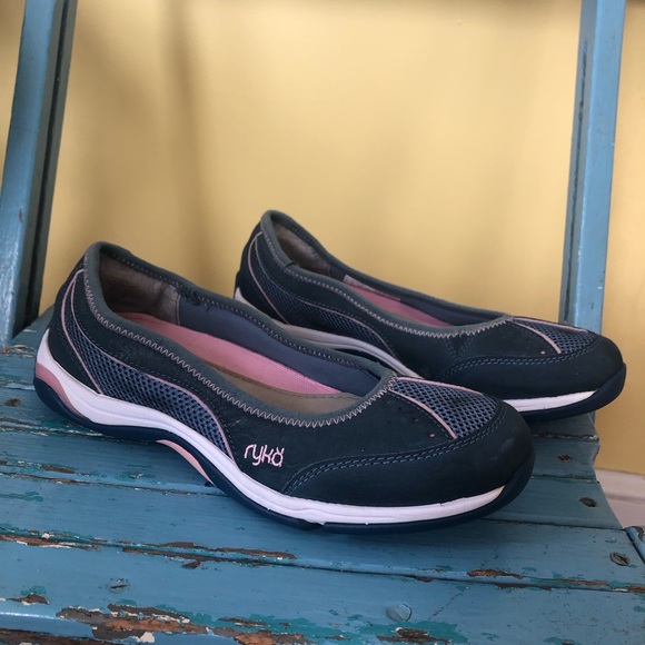 Ryka Women's Blue Slip-On Shoes - Picture 5 of 8